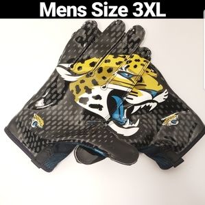 NWOT Vapor Knit Jaguars Football Gooves Sz 3XL